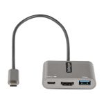 STARTECH.COM USB-C to HDMI Multiport Adapter 4K 100W PD USB 3.0 Hub 5Gbit/s USB-C zu HDMI Dock/Reiseadapter mit Stromversorgu – Bild 2