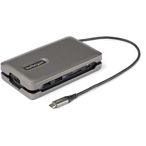 ALS-4387127-a5e4bea141627d4a STARTECH.COM USB-C Multiport Adapter USB-C auf 4K 60Hz HDMI 2.0 100W PD 3-Port 10Gbit/s USB Hub Reiseadapter/Mini Docking Station – Bild 1