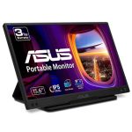 ASUS ZenScreen MB166C 39,62cm 15,6Zoll IPS FHD 1920x1080 Portable Monitor Flicker free USB Type-C Low Blue Light TUV certified