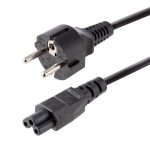 STARTECH.COM 3m 10ft Laptop Power Cord EU Schuko to C5 2.5A 250V 18AWG Laptop Replacement AC Cord Clover Leaf Laptop Charger Cable