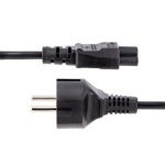 STARTECH.COM 3m 10ft Laptop Power Cord EU Schuko to C5 2.5A 250V 18AWG Laptop Replacement AC Cord Clover Leaf Laptop Charger Cable – Bild 3