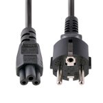 STARTECH.COM 3m 10ft Laptop Power Cord EU Schuko to C5 2.5A 250V 18AWG Laptop Replacement AC Cord Clover Leaf Laptop Charger Cable – Bild 4
