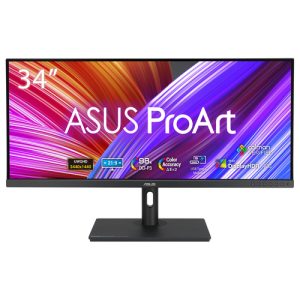 ASUS ProArt Display PA348CGV 86,36cm 34Zoll IPS 21:9 Ultrawide QHD 3440x1440 USBC 120Hz FreeSync Premium Pro Ergonomic Stand