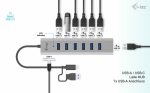 I-TEC USB-C Charging Metal HUB 7 Port ohne Netzteil – Bild 2