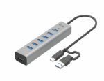 I-TEC USB-C Charging Metal HUB 7 Port ohne Netzteil