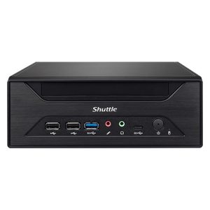 SHUTTLE Barebone XPC slim XH610 LGA1200 2xSODIMM DDR4 2xM.2 3xSATA 1xHDMI 1xDP 1xVGA Black