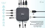 I-TEC USB-C HDMI Dual DP Docking Station with Power Delivery 100 W – Bild 2