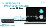I-TEC USB-C HDMI Dual DP Docking Station with Power Delivery 100 W + i-tec Universal Charger 112 W – Bild 6