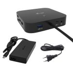 I-TEC USB-C HDMI Dual DP Docking Station with Power Delivery 100 W + i-tec Universal Charger 112 W