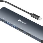 SANDBERG USB-C 8K Display Dock