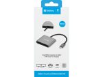 SANDBERG USB-C Dock 2xHDMI+USB+PD – Bild 6