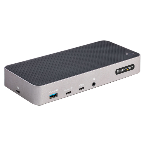 ALS-46280894-ee8074e8740d1993 STARTECH.COM USB-C Triple Monitor Docking Station HDMI/DisplayPort 5-Port USB 3.2 Gen 2 Hub GbE 100W USB PD Universal Docking St – Bild 1