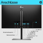 HP E27k G5 68,58cm 27Zoll 4K USB-C Monitore 27" 3840x2160 16:9 HDMI DP 3y (EU) – Bild 2