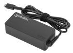 MANHATTAN USB-C Power Delivery Laptop-Netzteil 65 W abnehmbares EU-Stromkabel integriertes USB-C PD-Kabel schwarz – Bild 2