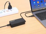 MANHATTAN USB-C Power Delivery Laptop-Netzteil 65 W abnehmbares EU-Stromkabel integriertes USB-C PD-Kabel schwarz – Bild 6