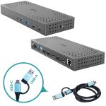 I-TEC USB 3.0 USB-C Thunderbolt 3x 4K Docking Station Gen 2 + Power Delivery 100W
