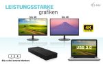 I-TEC USB 3.0 USB-C Thunderbolt 3x 4K Docking Station Gen 2 + Power Delivery 100W – Bild 5
