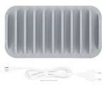 MANHATTAN 10-Port USB-Ladestation 120W 3x USB-C PD-Ports bis zu 18 W/Port 7x USB-A-Ports bis 12 W 2,4 A/Port 120 W Gesamt weiss/grau – Bild 5