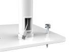 MANHATTAN Anti-Diebstahl-Tischständer für Tablet und iPad abschliessbar für Tablets von 20,1-27,9cm 7,9-11Zoll freistehend weiss – Bild 5