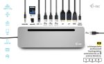 I-TEC USB-C Metal Ergonomic 4K 3x Display Docking Station with PD 100 W – Bild 2