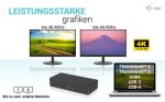 I-TEC USB 3.0 USB-C Thunderbolt 3 Professional Dual 4K Display Docking Station Generation 2 + Power Delivery 100W – Bild 5