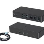 I-TEC USB 3.0 USB-C Thunderbolt 3 Professional Dual 4K Display Docking Station Generation 2 + Power Delivery 100W