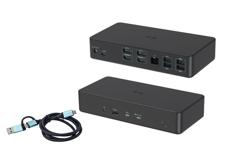 ALS-46484513-5f97283204496c91 I-TEC USB 3.0 USB-C Thunderbolt 3 Professional Dual 4K Display Docking Station Generation 2 + Power Delivery 100W – Bild 1
