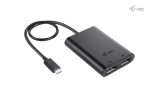 I-TEC USB-C Dual 4K/60Hz single 8K/30Hz DP Video Adapter 2x DP Port – Bild 6