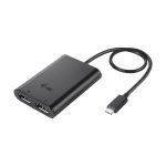 I-TEC USB-C Dual 4K/60Hz single 8K/30Hz DP Video Adapter 2x DP Port