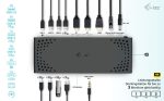 I-TEC USB-C Triple Display DS Gen2 2xDP 1xHDMI 1xGLAN 1xUSB 3.2 Gen2 2xUSB 3.2 Gen1 2xUSB-C Gen2 2xUSB 2.0 1xAudio/Mic PD100W – Bild 2