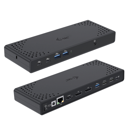 ALS-46757005-5460be9f3aef2e3d I-TEC USB-C Triple Display DS Gen2 2xDP 1xHDMI 1xGLAN 1xUSB 3.2 Gen2 2xUSB 3.2 Gen1 2xUSB-C Gen2 2xUSB 2.0 1xAudio/Mic PD100W – Bild 1