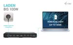 I-TEC USB-C Triple Display DS Gen2 2xDP 1xHDMI 1xGLAN 1xUSB 3.2 Gen2 2xUSB 3.2 Gen1 2xUSB-C Gen2 2xUSB 2.0 1xAudio/Mic PD100W – Bild 3