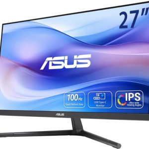 ASUS VU279CFE-B Eye Care Monitor 68,58cm 27Zoll IPS WLED FHD 16:9 100Hz 250cd/m2 1ms HDMI USB Type C Quiet Blue
