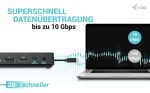 I-TEC USB-C Triple 4K Display Docking Station Gen2 2xDP 1xHDMI 1xGLAN 3xUSB 3.2 Gen1 1xUSB 3.2 Gen2 2xUSB-C Gen2 1xAudio/Mic PD100W – Bild 6