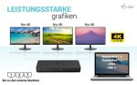 I-TEC USB-C Triple 4K Display Docking Station Gen2 2xDP 1xHDMI 1xGLAN 3xUSB 3.2 Gen1 1xUSB 3.2 Gen2 2xUSB-C Gen2 1xAudio/Mic PD100W – Bild 5
