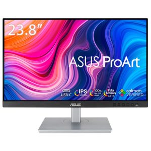 ASUS ProArt Display PA247CV 60,45cm 23,8Zoll IPS WLED FHD 16:9 75Hz 300cd/m2 5ms HDMI 2xDP 4xUSB 3.0 + Type Cx1 2x2W Speaker