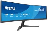 IIYAMA XCB4594DQSN-B1 113,03cm 44,5Zoll ETE VA DQHD 165Hz 450cd/m2 0,8ms MPRT Speakers USB-C Dock DP 2xHDMI KVM 3xUSB3.2 13cm