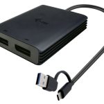 I-TEC USB-A/USB-C Dual 4K DP Video Adapter 2x 4K DP Display Adapter mit DisplayLink Chip 6950