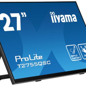 IIYAMA T2755QSC-B1 68,58cm 27Zoll LCD Bonded Projective Capacitive Bezel Free 10-Points Touch Screen 2560x1440 IPS panel