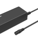 MANHATTAN Universal Notebook-Netzteil 65W Ladegerät mit 9 Adaptersteckern und Universalspannung abnehmbares EU-Stromkabel schwarz