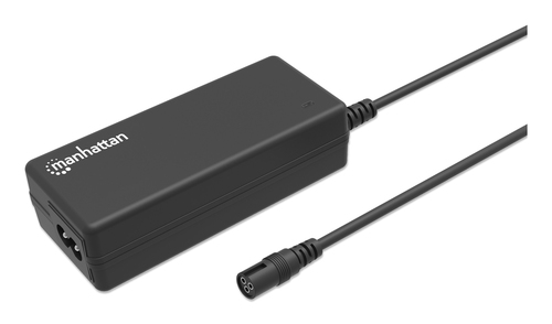 ALS-47288385-4f5ca07558455e68 MANHATTAN Universal Notebook-Netzteil 65W Ladegerät mit 9 Adaptersteckern und Universalspannung abnehmbares EU-Stromkabel schwarz – Bild 1