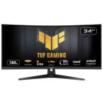 ASUS TUF Gaming VG34VQ3B 86,36cm 34Zoll VA WLED Curved 1500R UWQHD 21:9 180Hz 400cd/m2 1ms 2x2W 2xHDMI 2xDP Black
