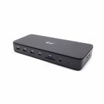 I-TEC Thunderbolt 4 2x Display Dock Generation 3 7x USB + davon 1x TB4 2.5GLAN PD 92W 1m TB4 Cable SD/TF Kartenleser 3,5 mm Audio – Bild 2