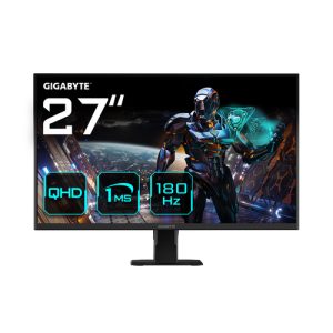 GIGABYTE GS27QA 68,58cm 27Zoll IPS monitor 2560x1440 QHD 300 cd/m2 180Hz 2xHDMI 2.0 1xDP 1.4