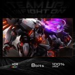 GIGABYTE GS27QA 68,58cm 27Zoll IPS monitor 2560x1440 QHD 300 cd/m2 180Hz 2xHDMI 2.0 1xDP 1.4 – Bild 2