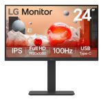 LG 24BA650-B.AEU 60,4cm 23,8Zoll IPS 1920x1080 16:9 250cd/m2 5ms HDMI DP USB Black