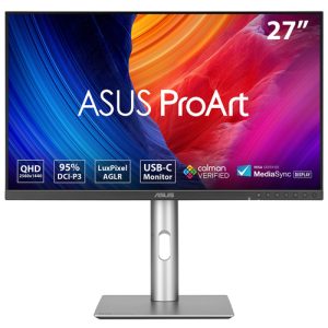 ASUS ProArt Display PA278CFRV 68,58cm 27Zoll IPS WLED WQHD 16:9 100Hz 350cd/m2 5ms HDMI 2xDP USB-C 3xUSB 3.2 Type-A USB 3.2 Type-C