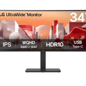 LG 34BA75QE-B.AEU 86,72cm 34Zoll IPS 3440x1440 21:9 300cd/m2 5ms 2xHDMI DP USB