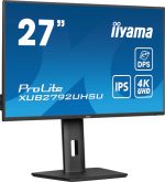 IIYAMA XUB2792UHSU-B6 68,58cm 27Zoll IPS UHD 60Hz 350cd/m2 4ms HDMI DP Speakers