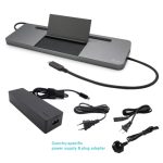 I-TEC USB-C Metal 4K 3xDisplay DS 1xHDMI1xVGA1xDP 1xSD+1xmicroSD CR 1xGLAN 1x3.5mmAudio 2xUSB 3.0 2xUSB 2.0 1xUSB-C PD+ Netztei 100W – Bild 2